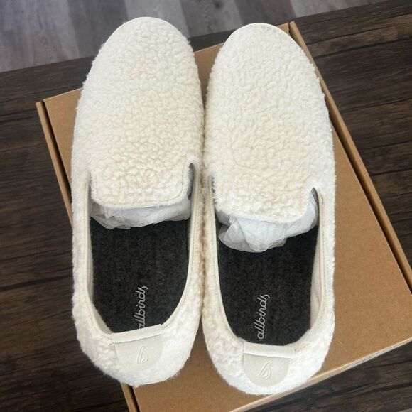 Allbirds Wool Lounger Fluff Natural White Slip On Shoes Men\'s Size 13 main image 6